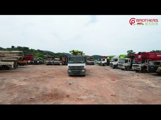2020 ZOOMLION 63m Concrete Pump on Mercedes-Benz for Sale