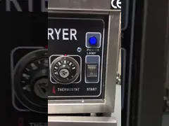 Mechanical Panel 304 SUS Gas Heating Chicken Pressure Fryer Without Oil Filtration