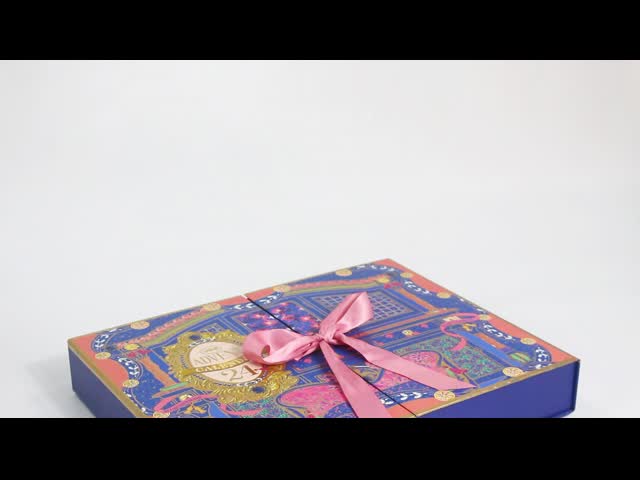 Custom Printing Packaging Wedding Box with Ribbon in CMYK or Panton Color