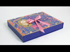 Custom Printing Packaging Wedding Box with Ribbon in CMYK or Panton Color