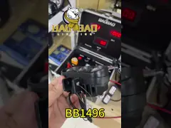 Мотоцикл Желтый белый цвет Проектор светодиодный свет Обновление светофора Аксессуары video