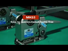 Hand-held 25MM manual no-buckle strapping tool