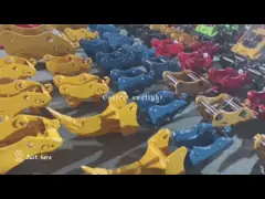 1.5-50ton Excavator Ripper Attachment Single Tools Double Tooth