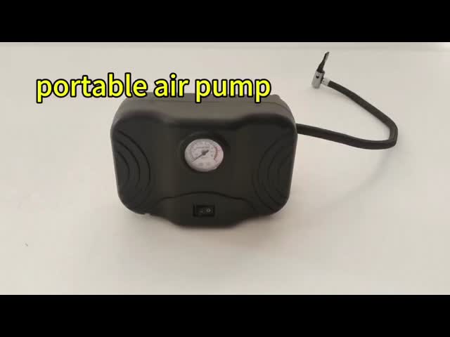 自動車用タイヤの充電のためのDC12Vプラスチックポータブルエアコンプレッサー