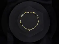 18K Gold Anklets with Custom Names: Perfect Personalized Gifts