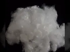 Recycled Conjugated Polyester Fiber 32mm Pure White Hollow Conjugated PSF