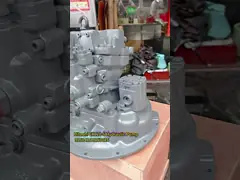हिताची EX120-5 हाइड्रोलिक पंप बिना सोलेनोइड वाल्व 9158018 9159230 9151416 9153026