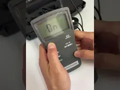 Ультрафиолетовый радиометр УФ-А Ультрафиолетовый радиационный счетчик УФ-светодиод, УФ-иллюминометр video