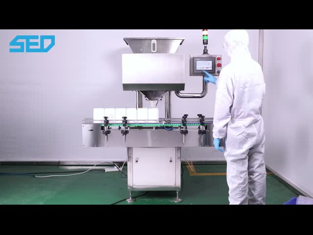 Капсула канала 10 каналов ультра широкая считая машину с автоматическим видео