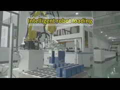 Автоматический модуль литиевой батареи Lifepo4 Линия сборки батареи с системой охлаждения воздухом/водой video