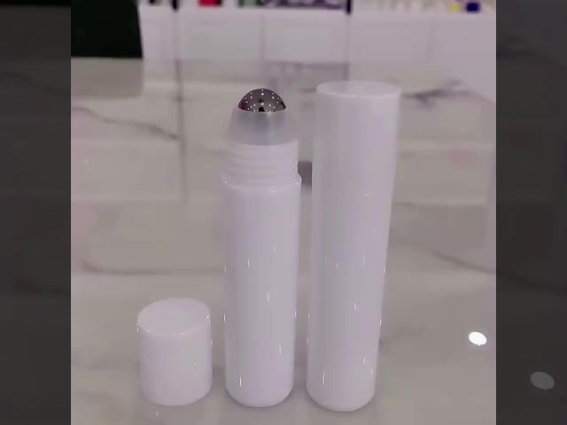 30ml デオドラント ボトル プラスチック/ステンレス ロールボール マット 草 グリーン キャップ SGS