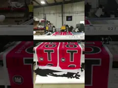 Large format Laser Cut Printed Advertising Flag Banner Light Box Tent