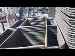 1.1x2.1M Временный барьер для контроля движения на дорогах video