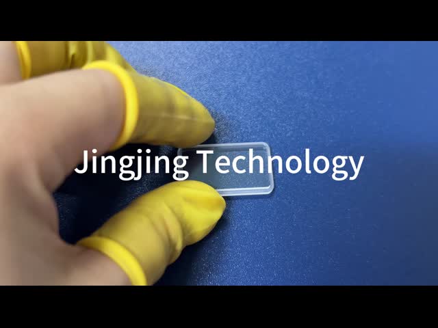 Rectangle Step Sapphire Optical Lenses Sapphire Wafer Plate Sapphire Glass Lens