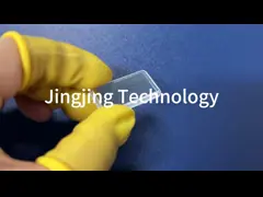 Rectangle Step Sapphire Optical Lenses Sapphire Wafer Plate Sapphire Glass Lens