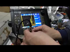 Digital Portable Ultrasonic Flaw Detector UT Flaw Detector Auto Calibration video
