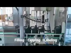 Линейная жидкая авто тормозная смазочная маслозаполнитель для Джеррикан фабрики прямой поставки прямой линии video