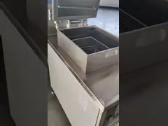 Электрическая цифровая панель 380V/220V Куриная фритюрка под давлением без системы фильтра масла video