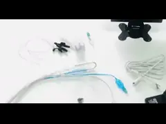 ПВХ одноразовая визуальное наручники усиленный всасывающий эндотрахеальная трубка с миниатюрной камерой video