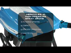 Промышленный беспилотный летательный аппарат высокая скорость легко транспортируется мощная безопасность строительства video