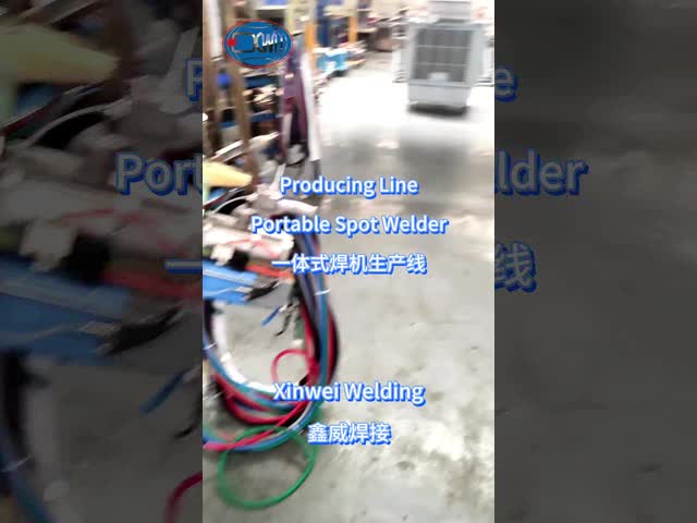 Máquina de soldadura a ponto pneumática de resistência manual suspensa