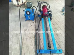 40m Electric Power Horizontal Directional Drilling Machine / Hdd Rig For Underground Pipe