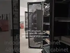 42U Внутренняя система питания 3 Фаза 400В Входное напряжение 16KW 24KW Удалённое управление LVLD BLVD video