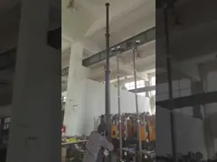 Специализированная ручная мачта солнечный трейлер камера мачта столб 6м 19ft 7m 21ft цена video