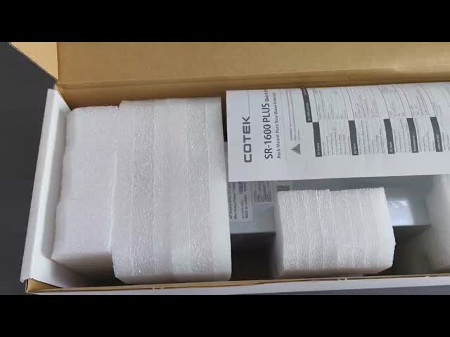 Режим переключения питания Cotek Rack Mount Inverter SR 1600-224 Plus Режим питания видео