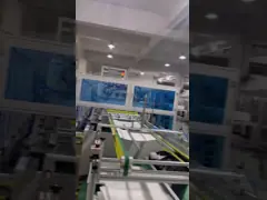 Операция интерфейса человек-машина, машина способна настраивать первичные трапециозные мешки различных размеров video