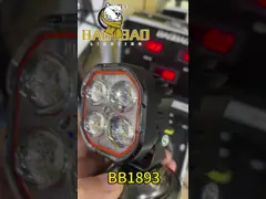 4 светодиодный белый красный желтый проектор светофор светодиодный свет для мотоцикла для автомобиля video