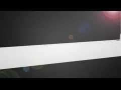 Офисная лампа 20W-50W Сдвижимое промышленное светодиодное линейное освещение с углом луча 85° video