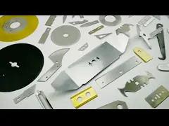 43x15x0.6mm Stainless Steel 420 Mini Vegetable Chopper Machine Blade For Food Processing Factory