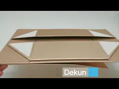 Заказ на заказ Приемлемая ювелирная упаковка Подарочная коробка для настраиваемого складного картона video