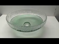 Гладкая отделка стеклянных сосудов современный дизайн без отверстий монтаж крана video