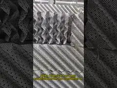 316 Metal Wire Mesh Structured Packing 750Y For Distillation Column  transfer mass