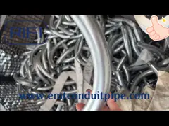 Горячее погружение оцинкованного окончания IMC трубы и 90 градусов или 45 градусов локтевой video