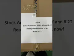 Estoque Antminer Mineiro KS3 9.4T IceriverKS3 KS2 KS1 KS0 KS3L Kaspa KAS Mineiro