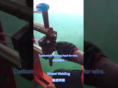 Стержная сетка с микроточечным набором инструментов для сварки video