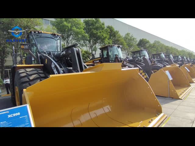 9 Ton Large Front Wheel Loader XC998 With Cummins Engine 261KW