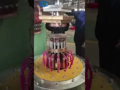 380В многоточечная прожекционная сварочная сопротивление сварщики Точечная нефтяная резервуарная сварочная машина video