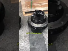 Bobcat435 GFT7 T2 Двигатель путешествия Мини экскаватор GFT7T2 Двигатель последнего привода video