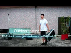 Предохранение от VIP блокатора UAV Jammer трутня формы оружия 6 диапазонов военное video