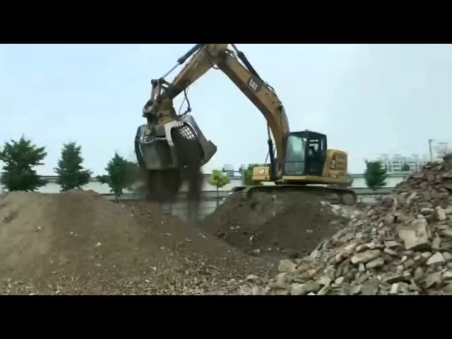 耐久性のある掘削機 傾斜バケツ / 清掃バケツ, 地球硬岩 骨格バケツ