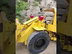 Blast Proof  Electric Cable  Coal Mine Usage Underground LHD loader  2 tons loading capacity