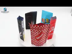 Процесс печати специальных сладких гумовых пакетов CBD Delta 9 video