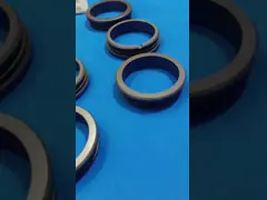 Механические печатьные кольца из карбида кремния черного цвета с повышенной прочностью и коррозионной стойкостью video