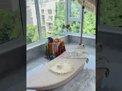 Современная вилла пляжный кресло бассейн свободное время стул ПЭ Раттанный ложек video