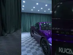 1.52мх15м Венецианская фиолетовая пленка, TPU автомобильная защитная пленка video