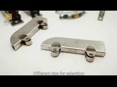 Железное скользящее окно роликовая дверь легкого веса роликовое колесо экрана окно шкива video